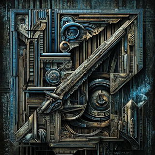 Indigo Ember Lithographia style, Midjourney V6.1: typographic composition with large letters