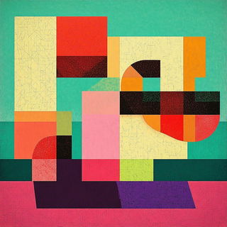 Volcanic Tessellacomic style, Midjourney V6.1: typographic composition with large letters
