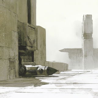 Redwing Passage style, Midjourney V6.1: cinematic shot from sci-fi movie