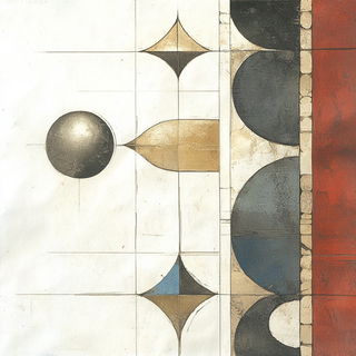Redwing Passage style, Midjourney V6.1: creative pattern composition