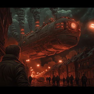 Floranthropia style, Midjourney V6.1: cinematic shot from sci-fi movie