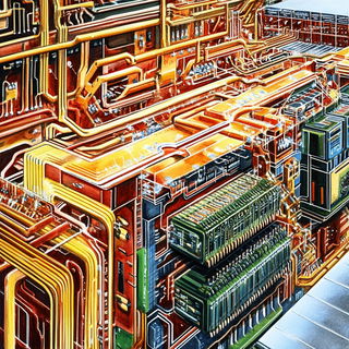 Fossil Petalism style, Midjourney V6.1: technical infrastructure blueprint schematics