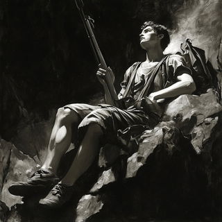 Pastel Automarble style, Midjourney V6.1: classical 18th-century oil painting