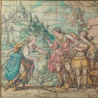 Squeegee Astralis style, Midjourney V6.1: classical 18th-century oil painting
