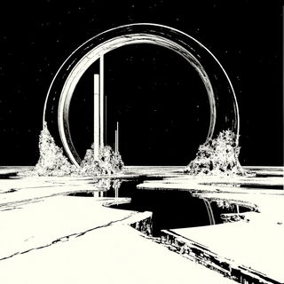 Pigmentropolis style, Midjourney V6.1: abstract 3D render