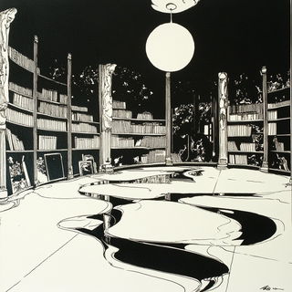 Pigmentropolis style, Midjourney V6.1: Midlibrary