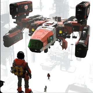 Tattlecloud style, Midjourney V6.1: cinematic shot from sci-fi movie
