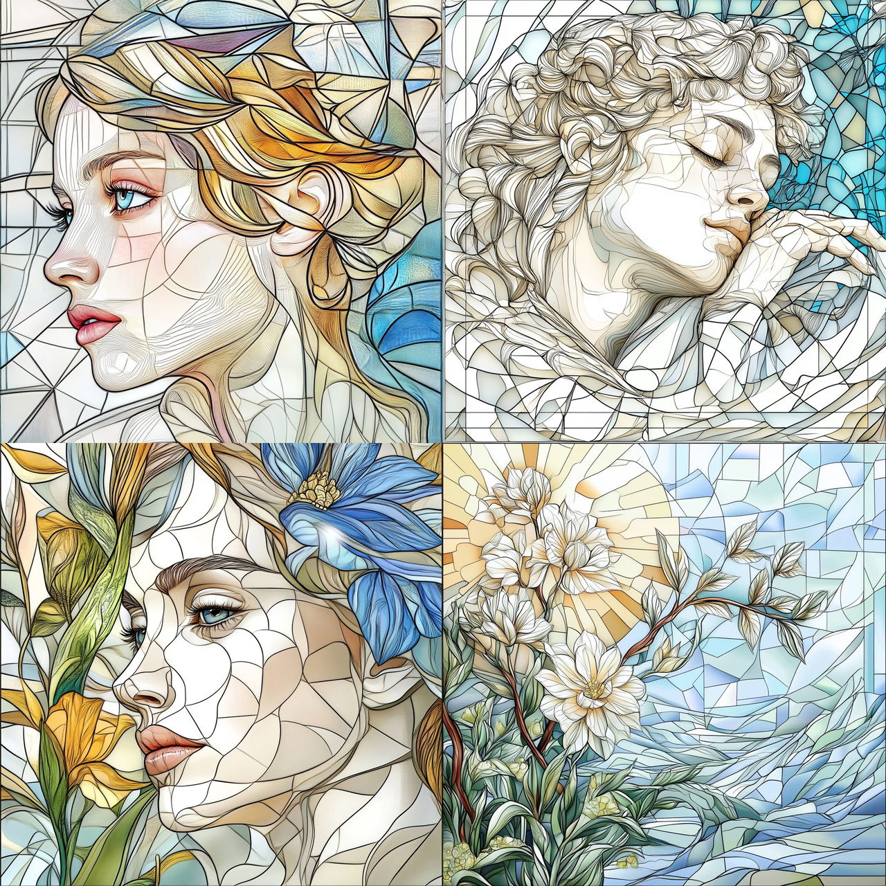 Parallax Brocade style, Midjourney V6.1, render 1 of 4