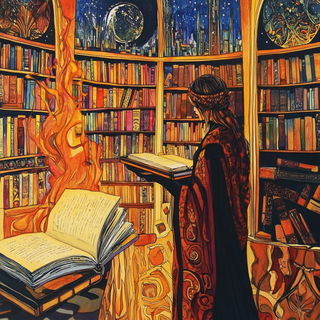 Parchment Mythoskeleton style, Midjourney V6.1: Midlibrary