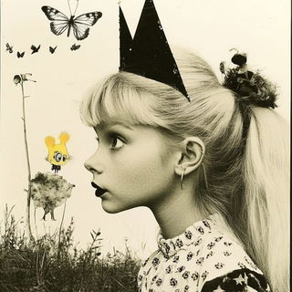 Celblazon style, Midjourney V6.1: retro fairy-tale illustration