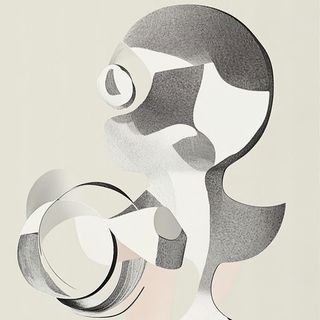 Flash Tattoo Frontier style, Midjourney V6.1: abstract 3D render