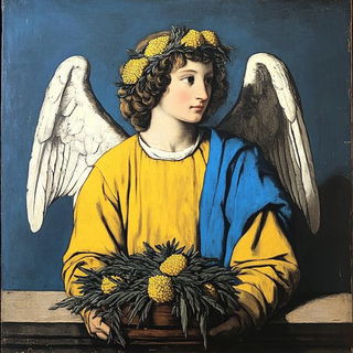 Cloaked Face Atlas style, Midjourney V6.1: classical 18th-century oil painting