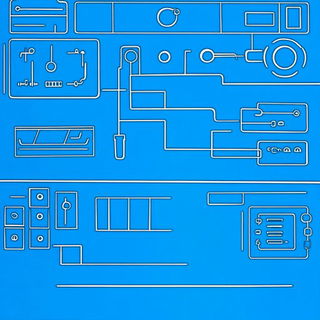 Cloaked Face Atlas style, Midjourney V6.1: technical infrastructure blueprint schematics
