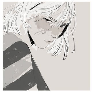Contourarabesque style, Midjourney V6.1: black-and-white manga comic strip