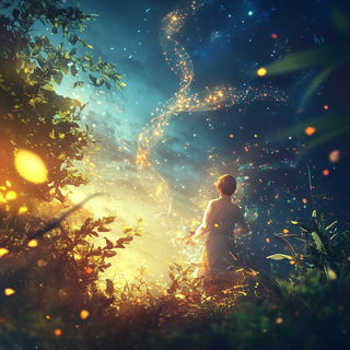 Penfolklore style, Midjourney V6.1: editorial illustration for popular scientific magazine cover