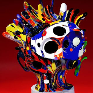 Castellated Terracromancy style, Midjourney V6.1: abstract 3D render