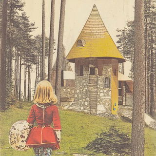 Petalcut style, Midjourney V6.1: retro fairy-tale illustration