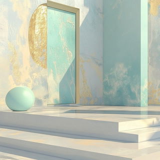 Faunafrontica style, Midjourney V6.1: abstract 3D render