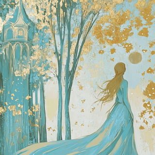 Faunafrontica style, Midjourney V6.1: retro fairy-tale illustration