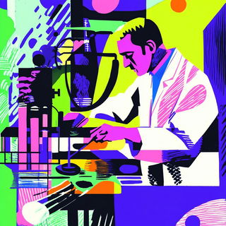 Cragframe style, Midjourney V6.1: editorial illustration for popular scientific magazine cover