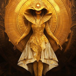 Noirhythm style, Midjourney V6.1: haute-couture fashion outfit