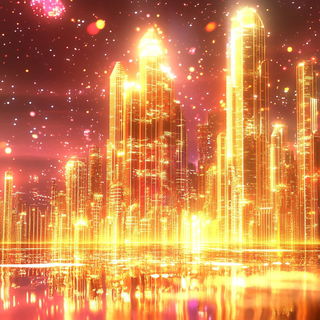 Petalithics style, Midjourney V6.1: megacity with futuristic bioarchitecture