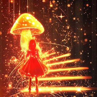 Petalithics style, Midjourney V6.1: retro fairy-tale illustration