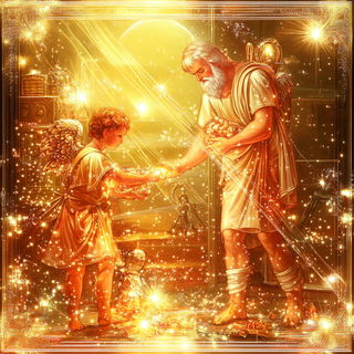 Petalithics style, Midjourney V6.1: classical 18th-century oil painting