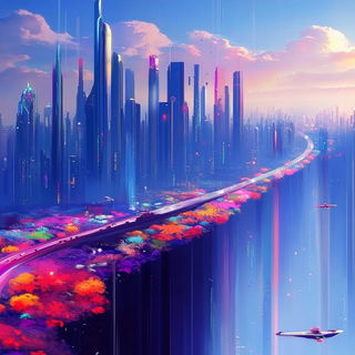 Sable Escutcheon style, Midjourney V6.1: megacity with futuristic bioarchitecture