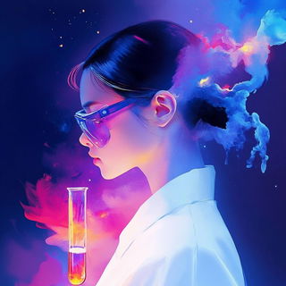 Sable Escutcheon style, Midjourney V6.1: editorial illustration for popular scientific magazine cover