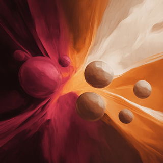 Claspshadow style, Midjourney V6.1: abstract 3D render