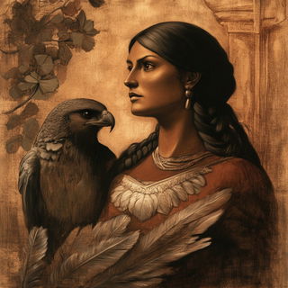 Claspshadow style, Midjourney V6.1: traditional folk art