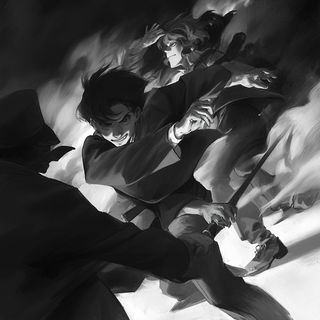 Claspshadow style, Midjourney V6.1: black-and-white manga comic strip
