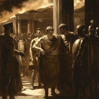 Claspshadow style, Midjourney V6.1: classical 18th-century oil painting