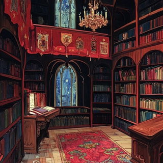 Kurofude Atelier style, Midjourney V6.1: Midlibrary