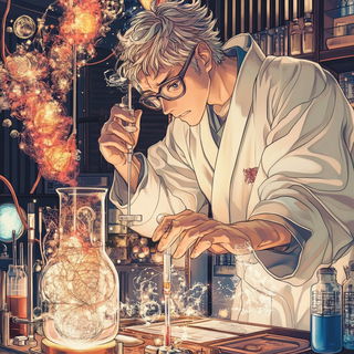 Highsummer Cascadefront style, Midjourney V6.1: editorial illustration for popular scientific magazine cover