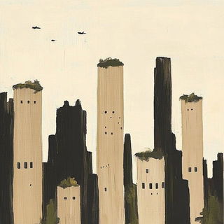 Graffitronica style, Midjourney V6.1: megacity with futuristic bioarchitecture