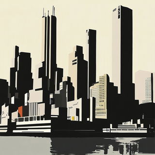 Folkloramic style, Midjourney V6.1: megacity with futuristic bioarchitecture