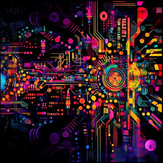 Gouachecosm style, Midjourney V6.1: technical infrastructure blueprint schematics