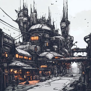 Sunroomemory style, Midjourney V6.1: megacity with futuristic bioarchitecture
