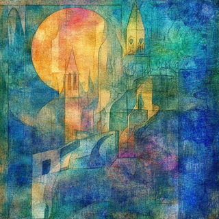 Mistsaffron style, Midjourney V6.1: retro fairy-tale illustration