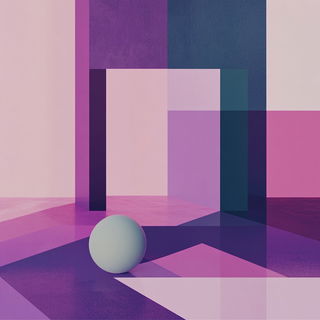Rainbow Badlands style, Midjourney V6.1: abstract 3D render