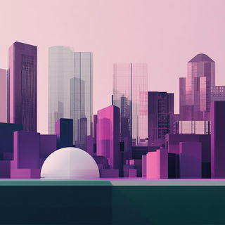 Rainbow Badlands style, Midjourney V6.1: megacity with futuristic bioarchitecture
