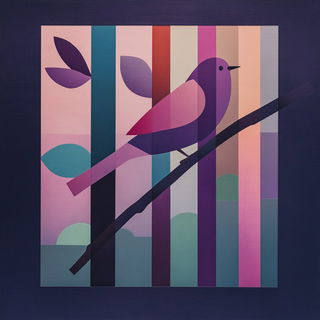 Rainbow Badlands style, Midjourney V6.1: traditional folk art