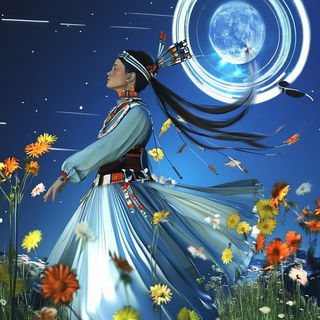 Pilgrim Current style, Midjourney V6.1: traditional folk art