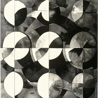 Balustradion style, Midjourney V6.1: creative pattern composition
