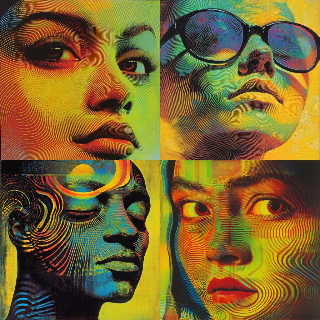 Ed Paschke style, Midjourney V6.1, render 1 of 4