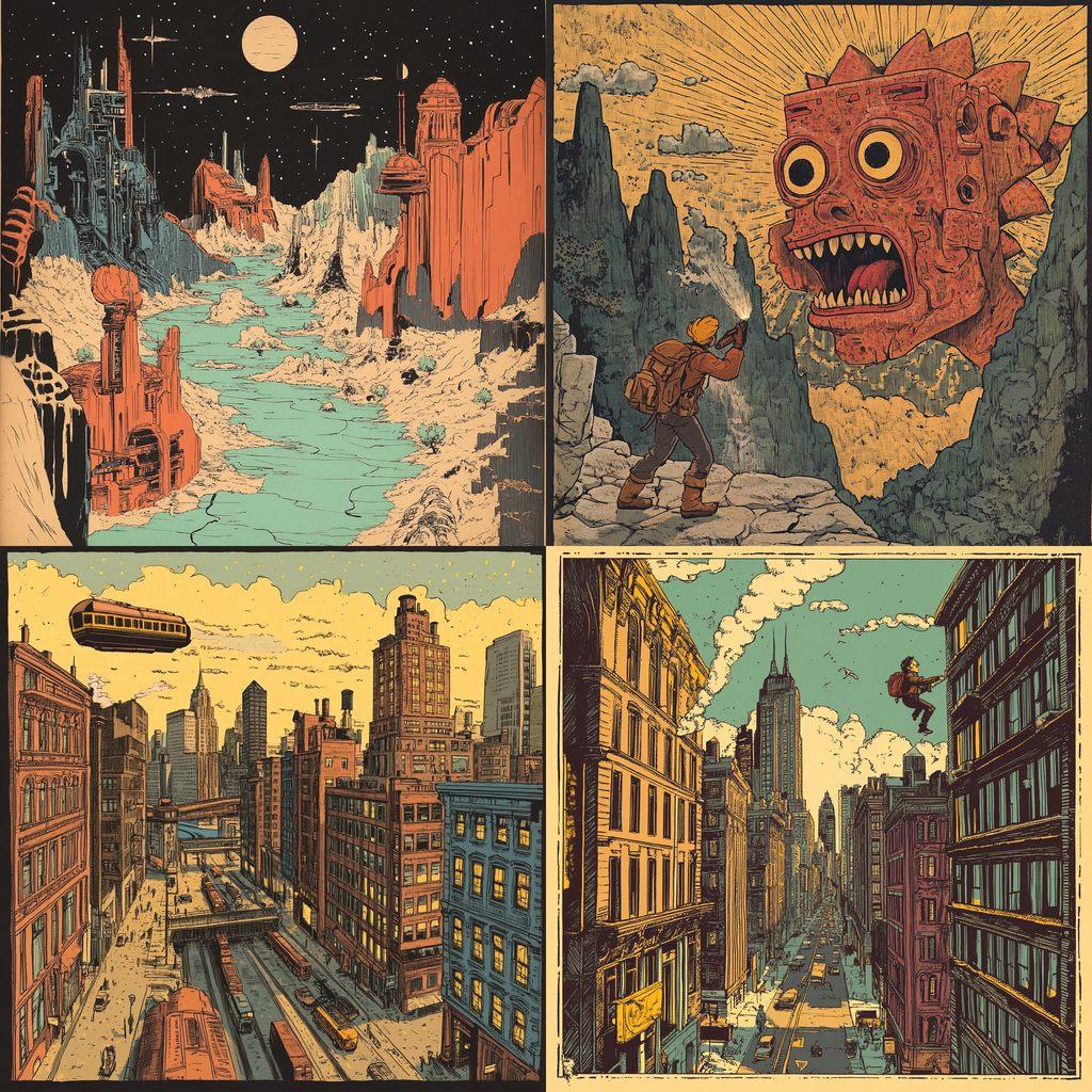 Ed Piskor style, Midjourney V6.1, render 1 of 4