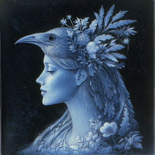 Coralocrypha style, Midjourney V6.1: traditional folk art