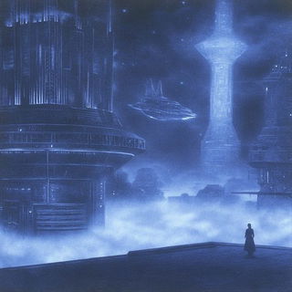 Coralocrypha style, Midjourney V6.1: cinematic shot from sci-fi movie
